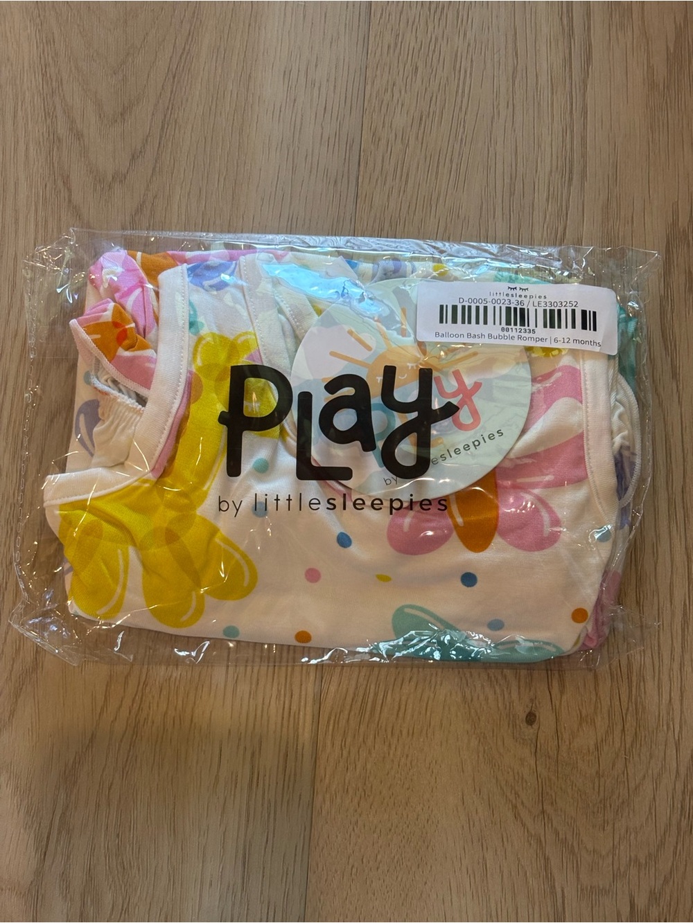 Little Sleepies Play Balloon Bash Multi-Color One-Piece